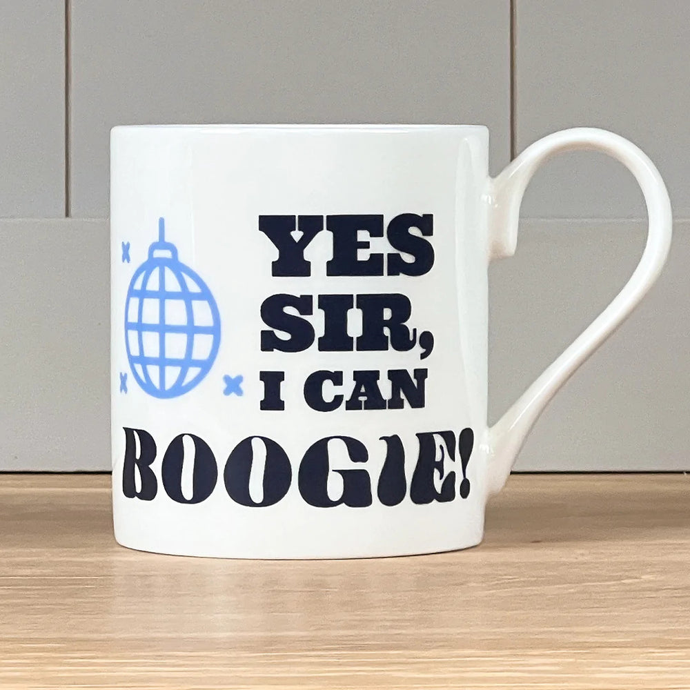 Yes Sir, I Can Boogie Bone China Mug