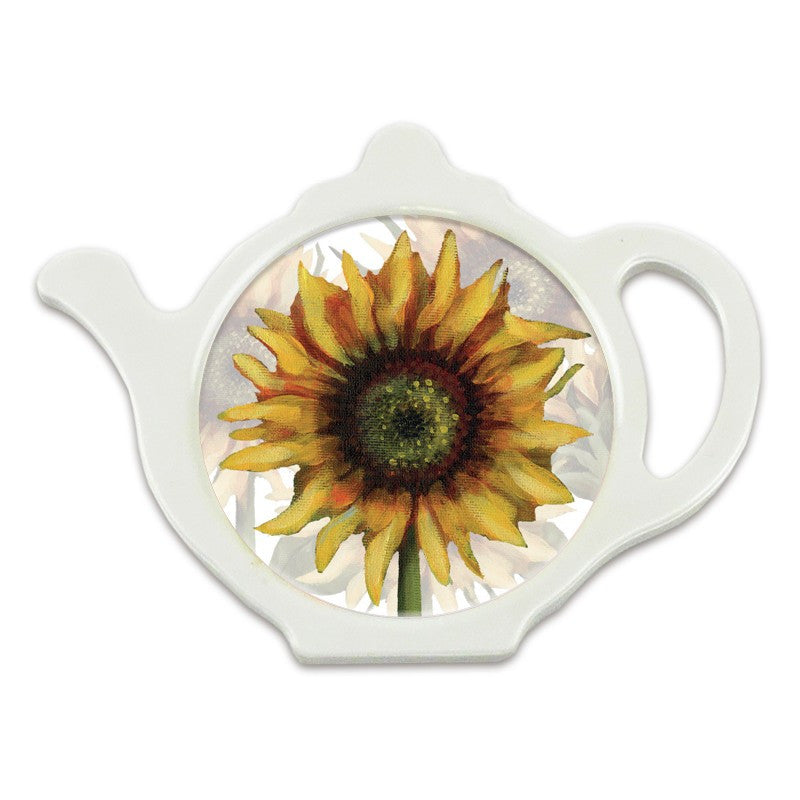 Caroline Cleave Sunflower Tea Bag Tidy by Emma Ball
