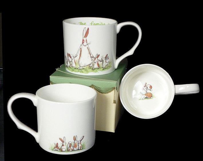 The Family Bone China mug by artist Anita Jeram.
