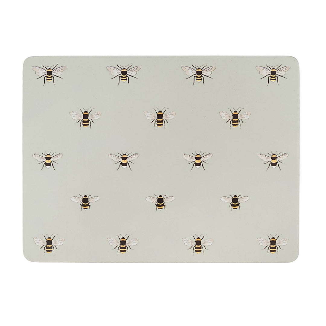 Bees set of 4 Placemats