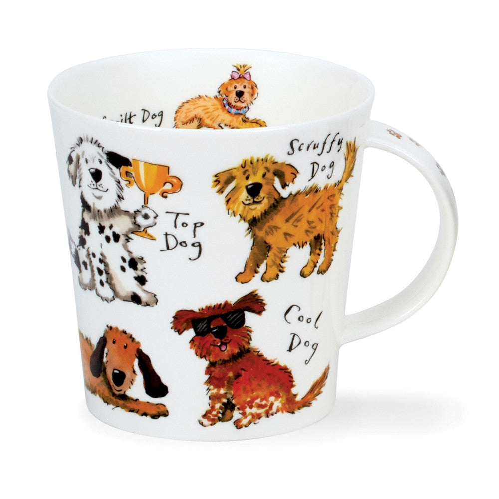 Dunoon Cairngorm A Dog's Life Fine bone china mug
