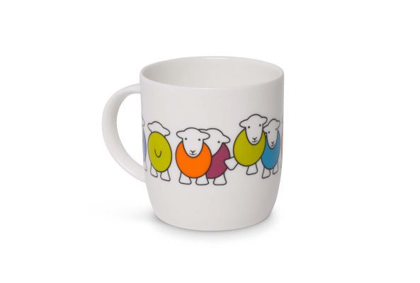 herdy Marra bone china mug, made in England.