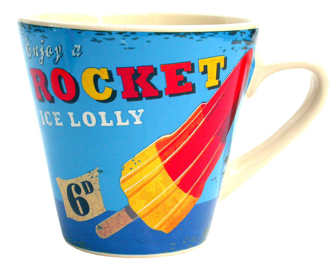 Martin Wiscombe Rocket Lolly Mug Ices & Lollies