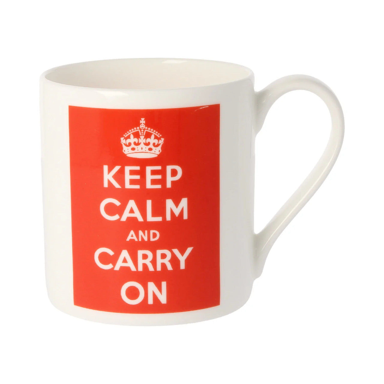 Keep Calm & Carry On Bone China Mug