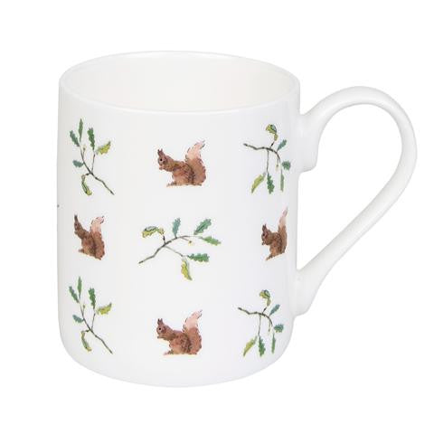 Sophie Allport bone china Squirrel mug.