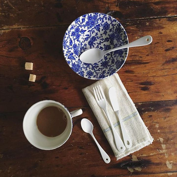 Burleigh Blue Arden Pottery Cereal Dish