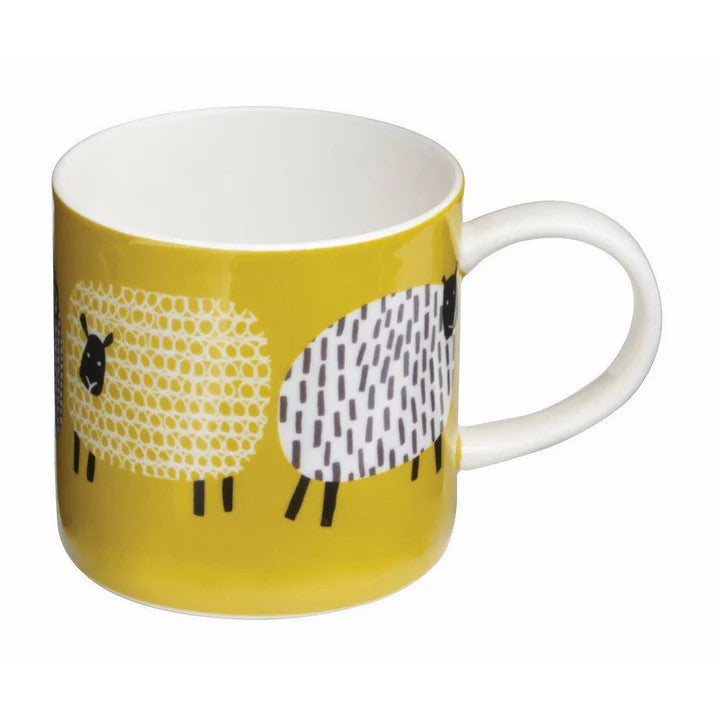 Dotty Sheep China Mug from Ulster Weavers