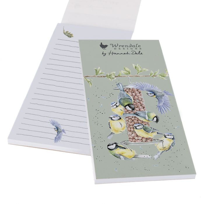'Bon Appetit' Bird Shopping List Pad by Hannah Dale for Wrendale Designs.