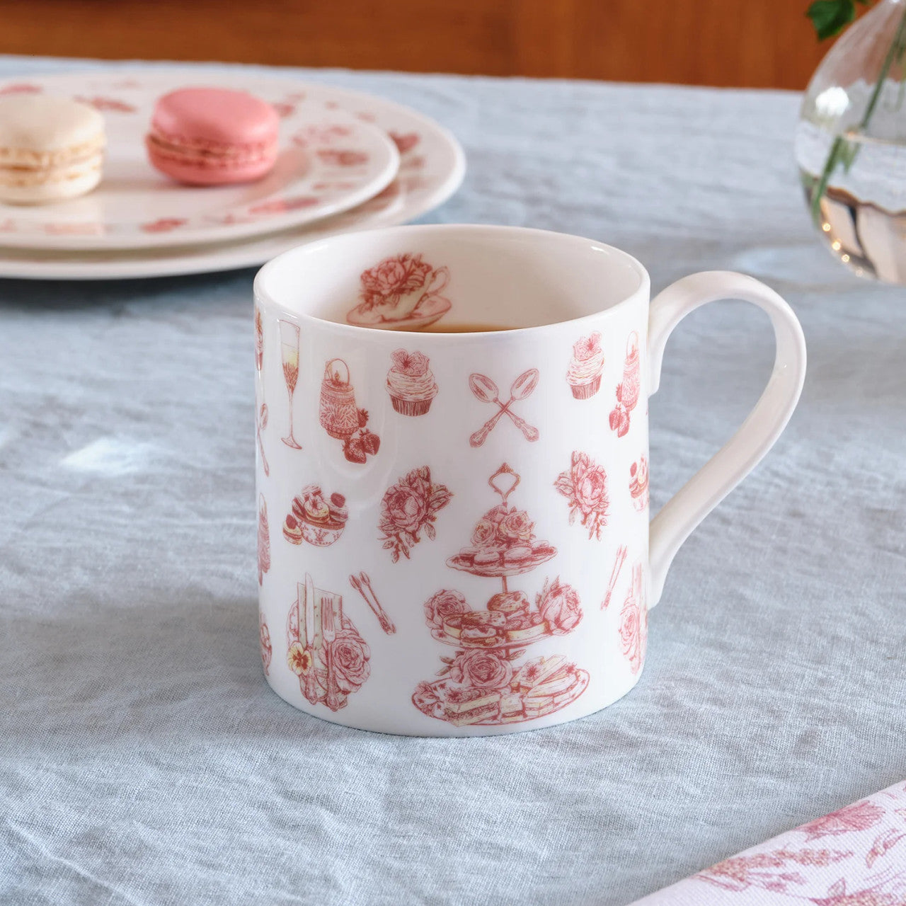 Bone china Afternoon Tea Mug by Victoria Eggs.