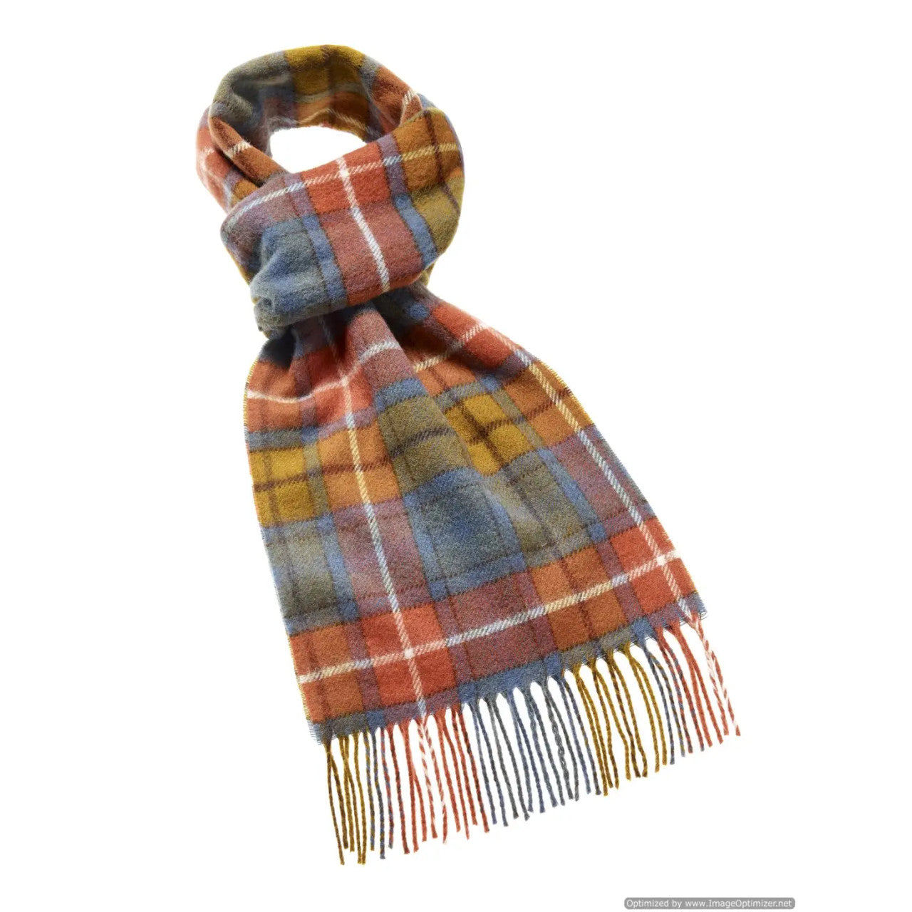 Luxury Antique Buchanan Merino Lambswool Scarf
