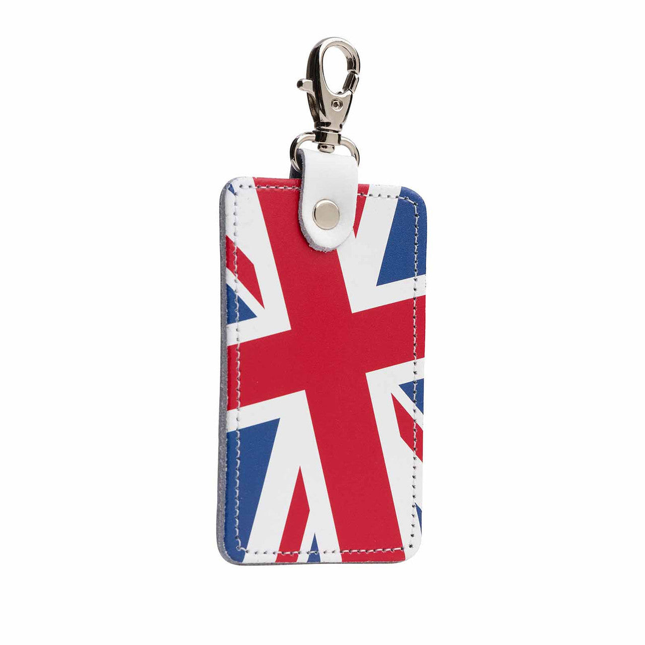 Leather Union Jack Bag Charm by Zatchels.