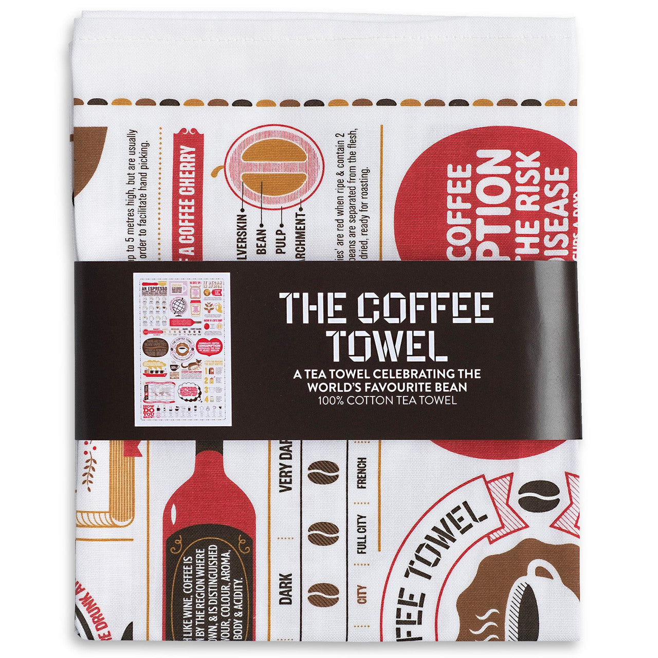 The Coffee Tea Towel by Stuart Gardiner.