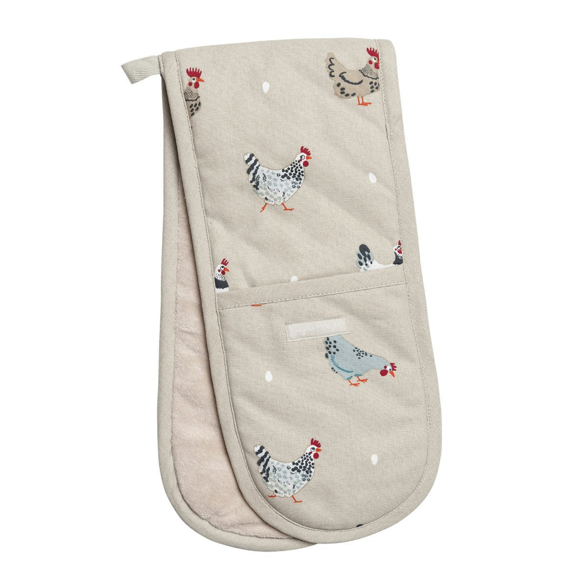 Lay a Little Egg Double Oven Glove by Sophie Allport