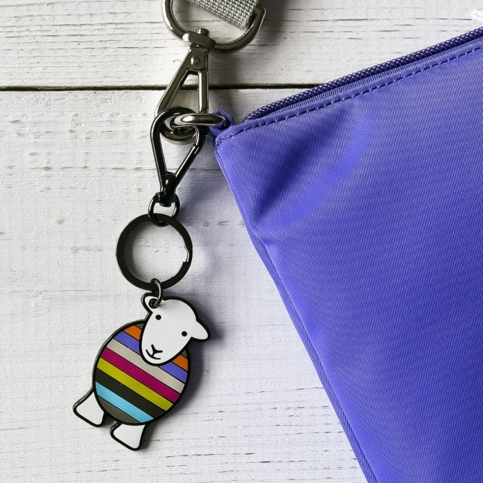 herdy Yan Enamel Stripe Key Chain