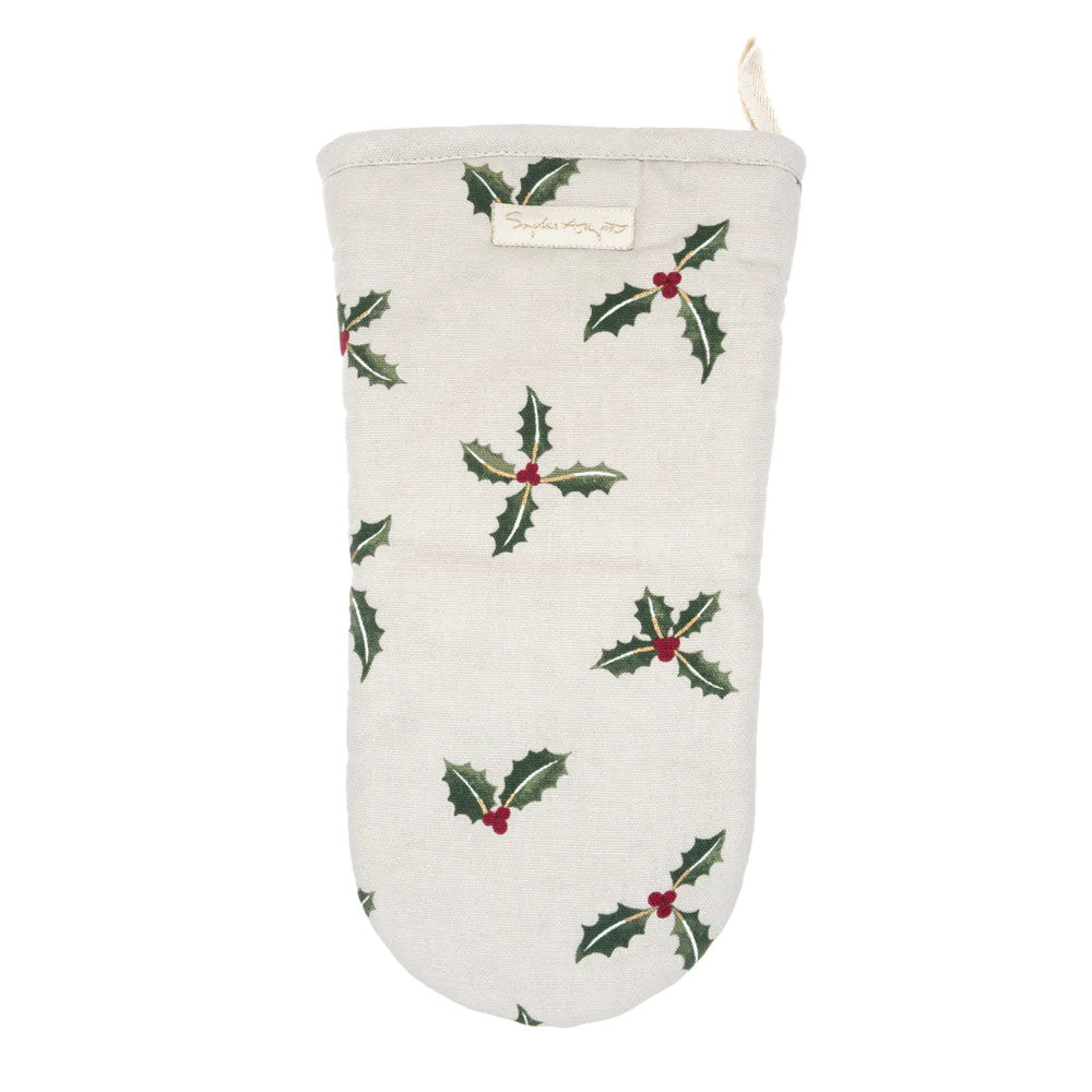 Sophie Allport Holly & Berry Oven Mitt 