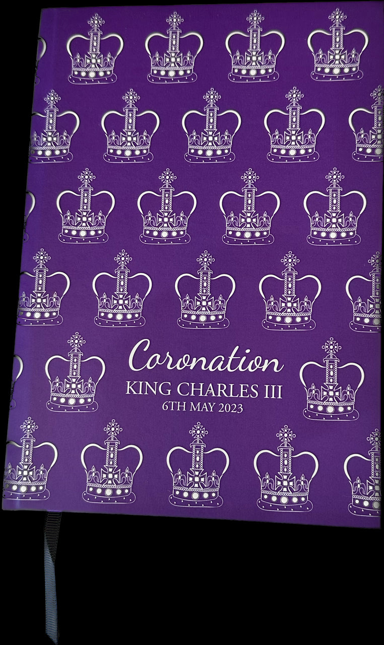 King Charles III Coronation A5 Notebook