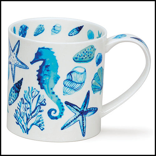 Fine bone china Dunoon Orkney Rockpool mug.