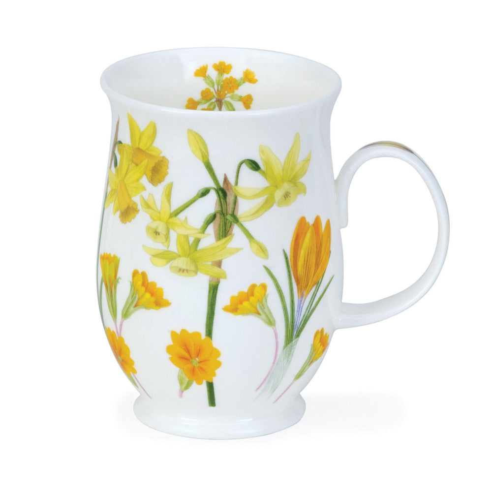  Dunoon Suffolk Sonata Mug. Handmade in England. - Yellow
