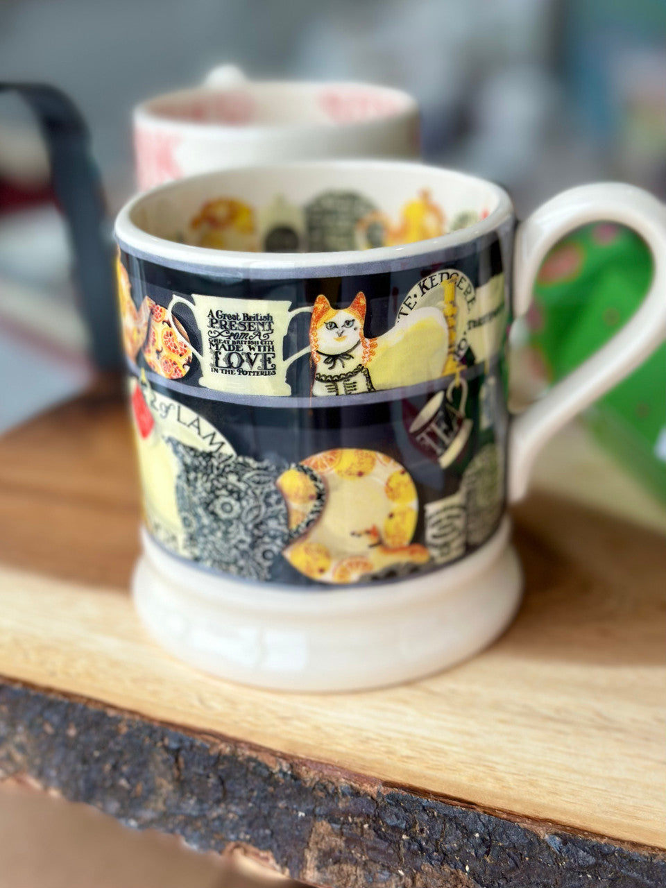 Black Larder 1/2 pint mug from Emma Bridgewater.