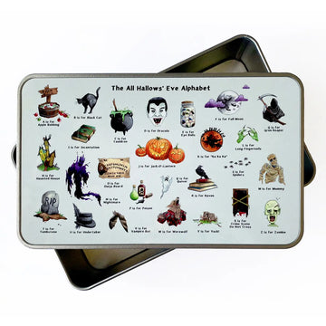 The Halloween Alphabet Storage Tin Image