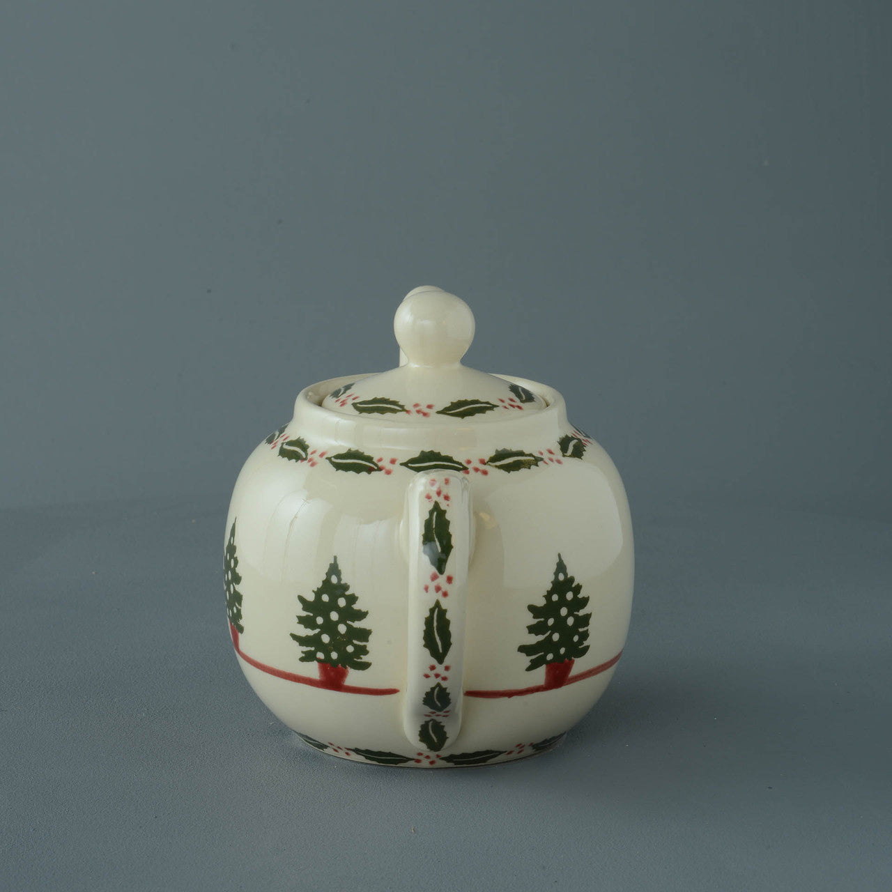 Brixton Pottery Christmas Tree handmade pottery 4 Cup teapot