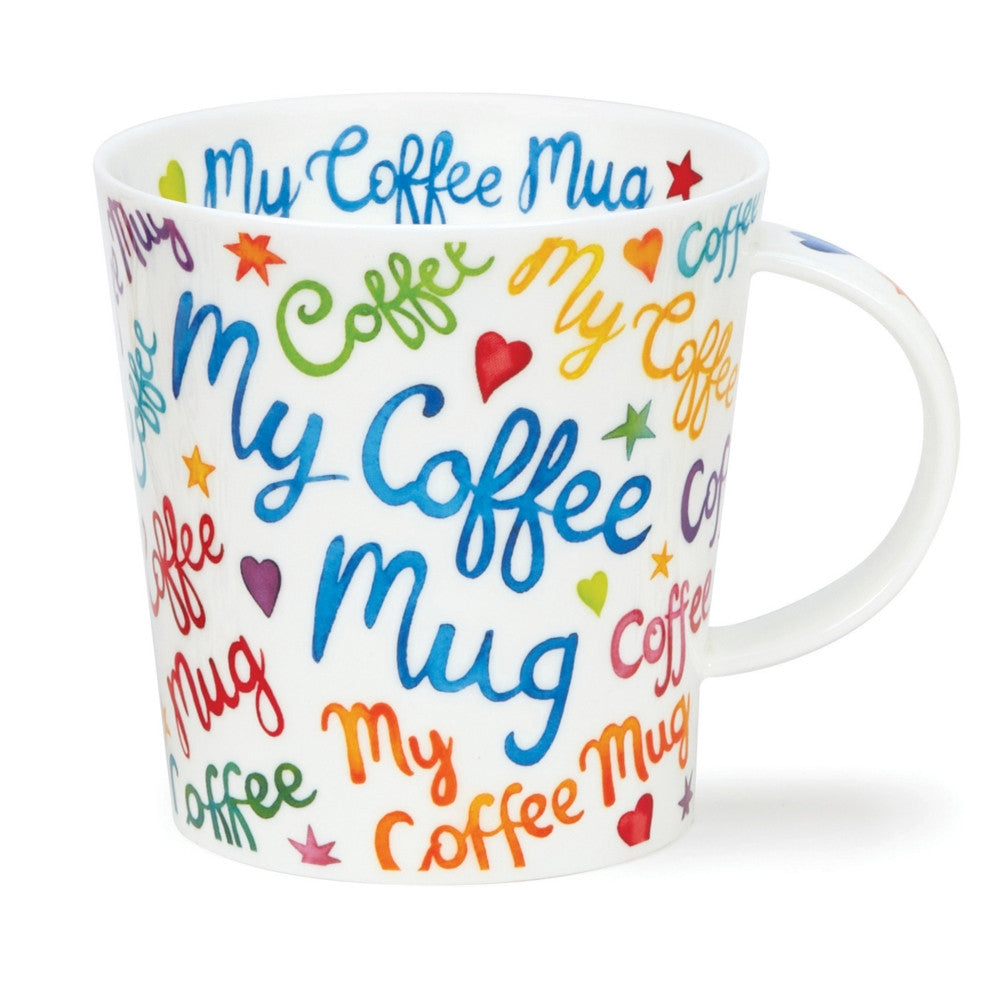 Bone China Dunoon Cairngorm My Coffee Mug. Handmade in England