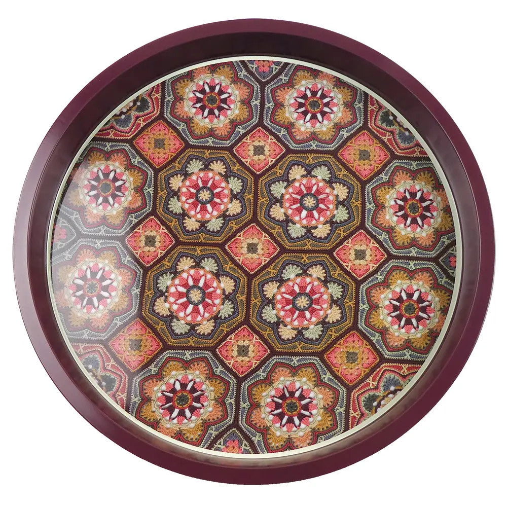 Persian Tiles tin tray by Janie Crow for Emma Ball