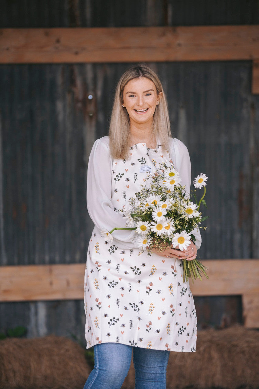 Humble Bumble Bee Apron By Designer Laura Fisher