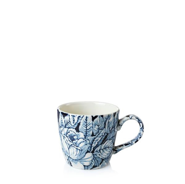 Burleigh Ink Blue Hibiscus Osborne Mug