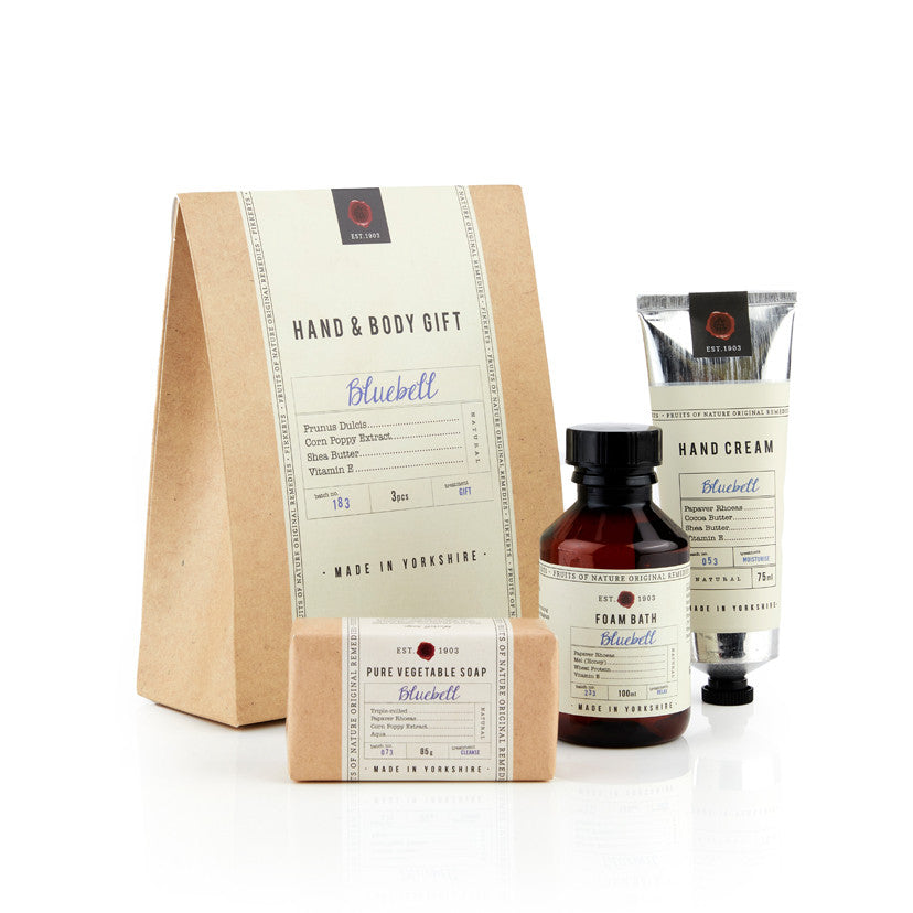 Fruits of Nature Bluebell Hand & Body Gift by Fikkerts of England
