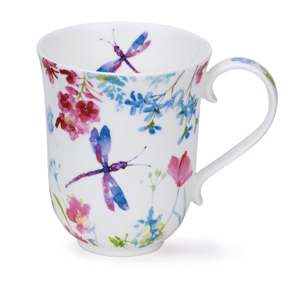 Dunoon Fine Bone China Braemar Zerzura Mug. Handmade in England.
