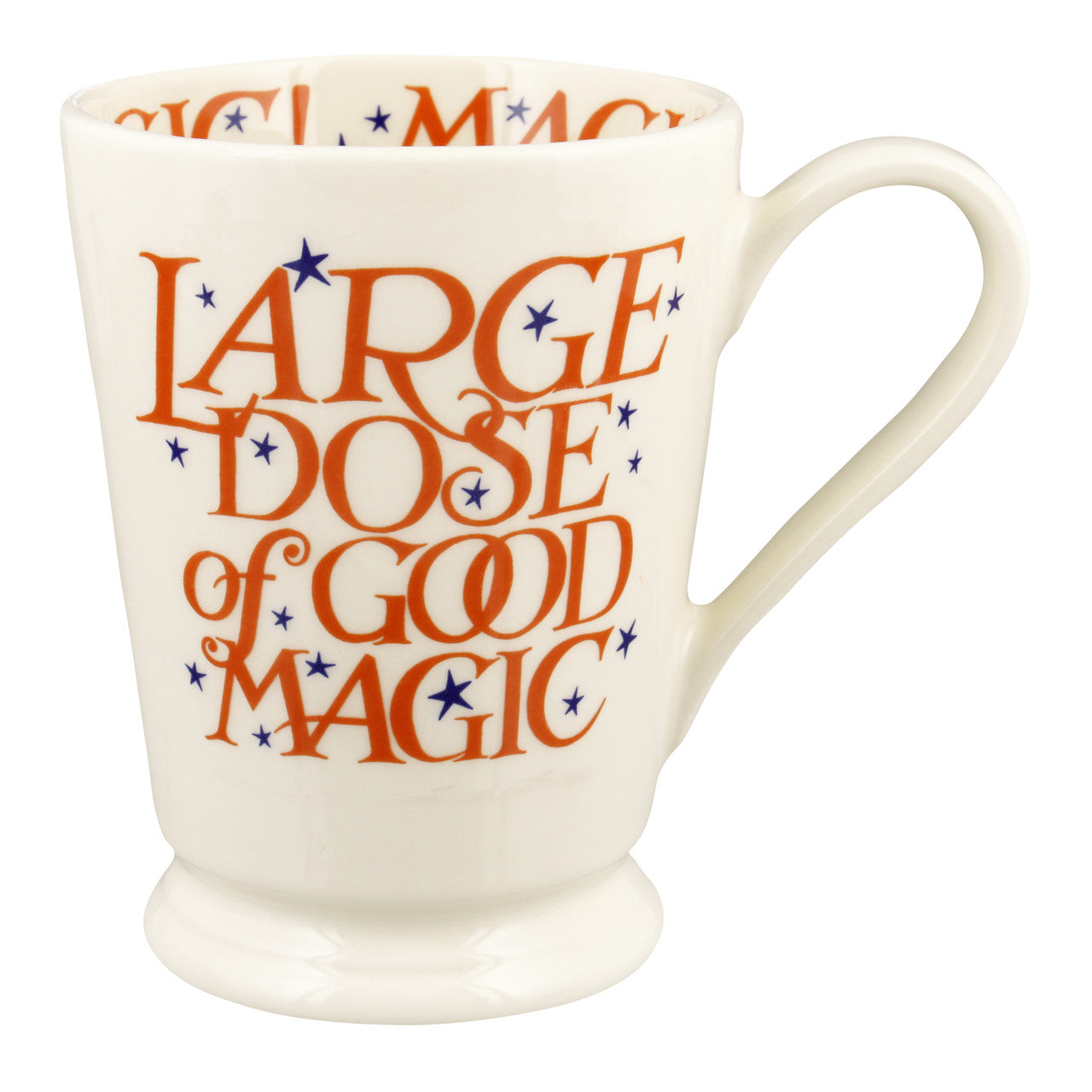 Emma Bridgewater cocoa mug. Hand made in England.