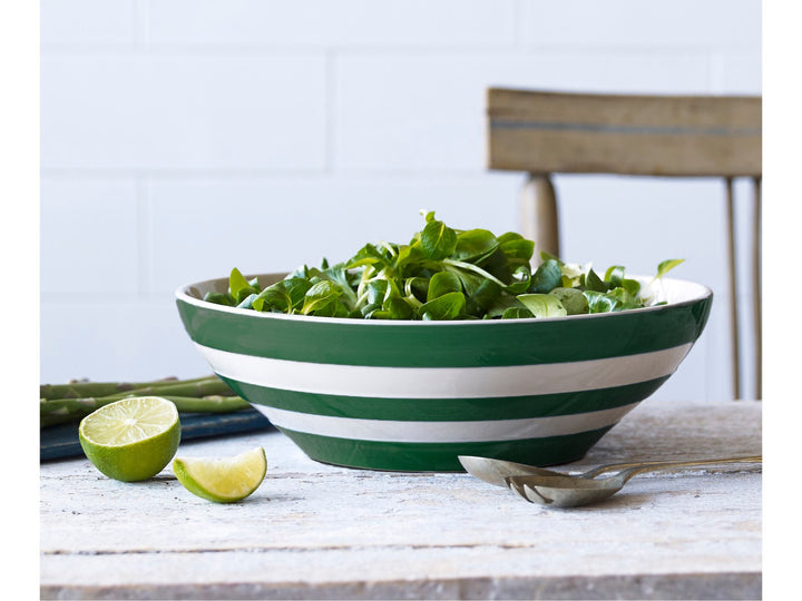 Cornishware Serving Bowl - adder green