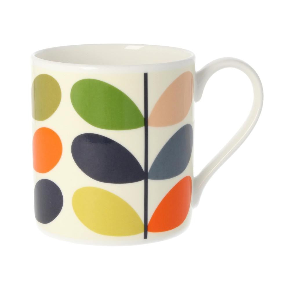 Multi Stem Bone China Mug by Orla Kiely