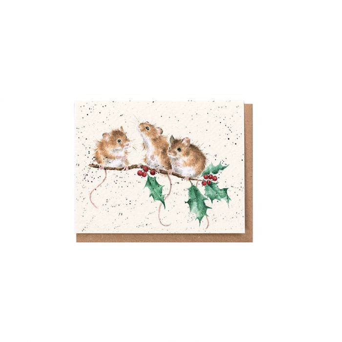 Christmas Mice Gift Enclosure Card
