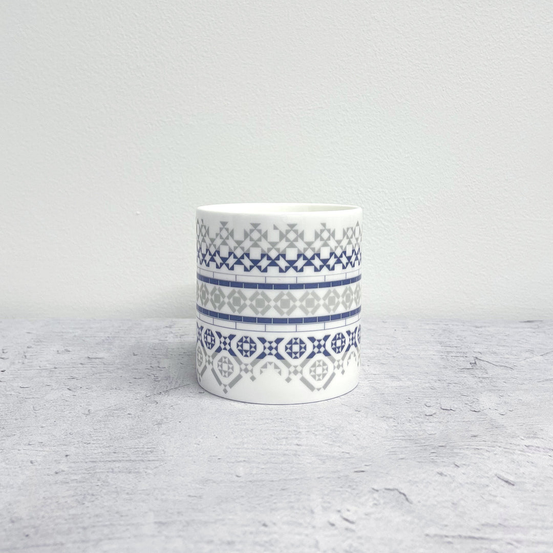 Alex Allday Victorian Tiles Fine Bone China Mug