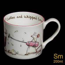 Coffee and Whipped Cream mug by artist Anita Jeram from Two Bad Mice