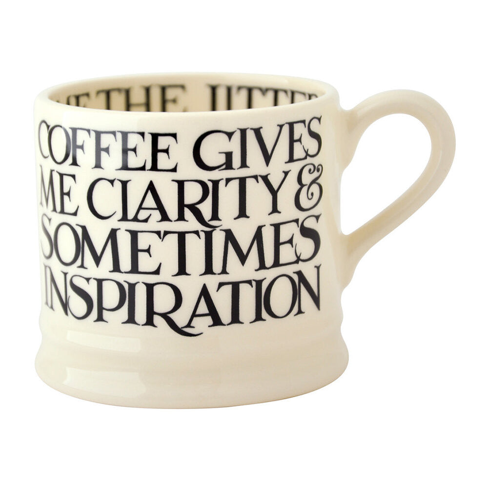 Emma Bridgewater Black Toast hand made small mug.