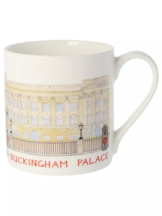 Buckingham Palace Bone China Mug by Louise Tate.