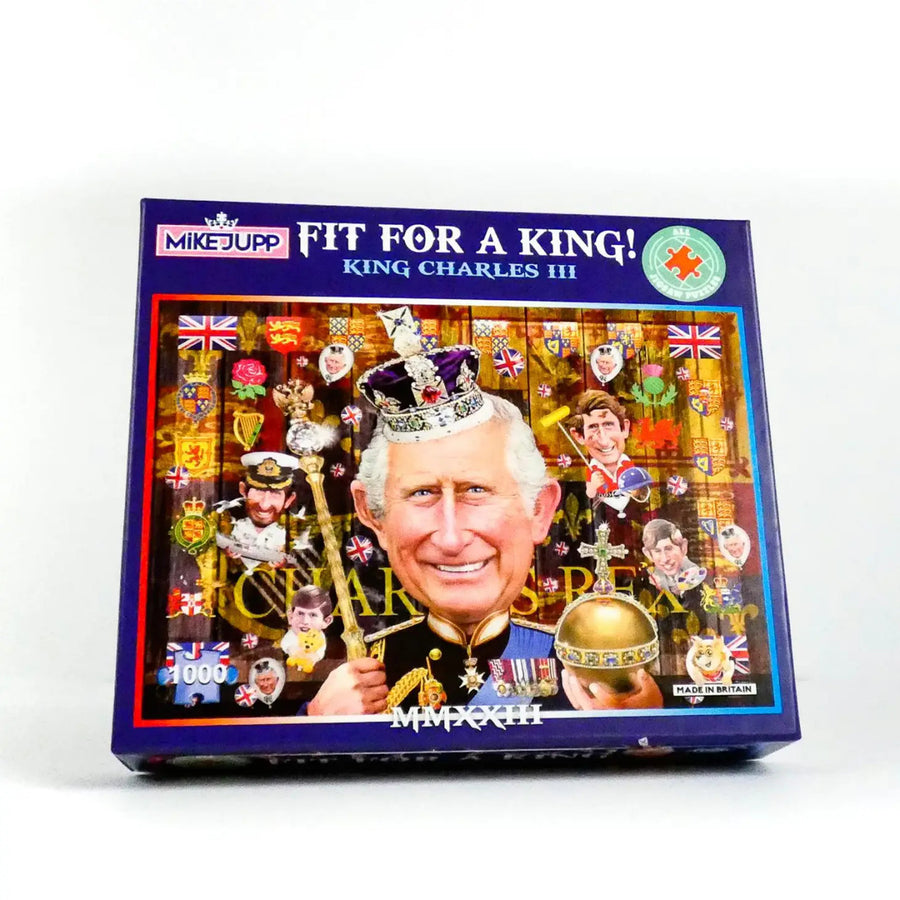 'Fit for a King' by Mike Cup 1000 piece Jigsaw by All Jigsaw Puzzles.