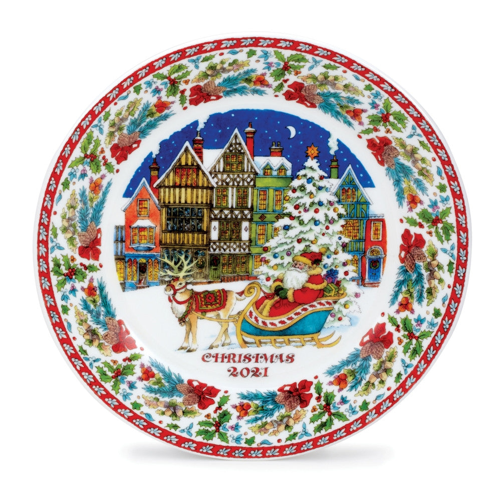 Dunoon bone china Christmas 2021 Plate