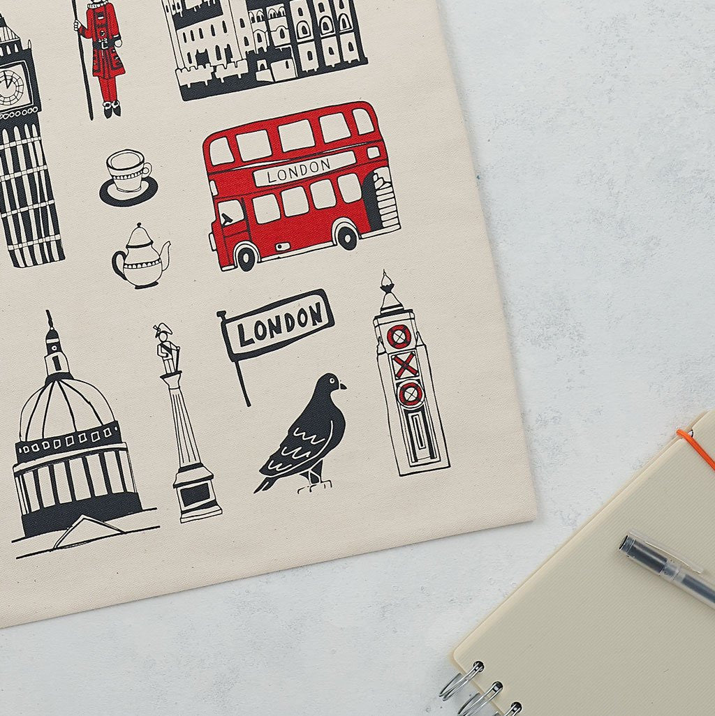 Big Smoke London Canvas bag from Victoria Eggs. 