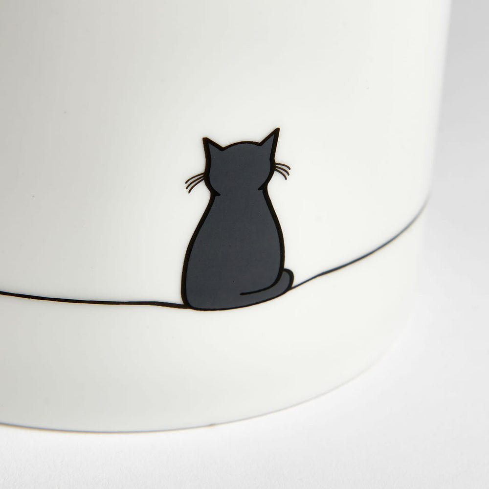 Large Cat Collection Bone China Mug by Jin Designs.