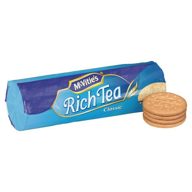 McVitie's Rich Tea Biscuits.