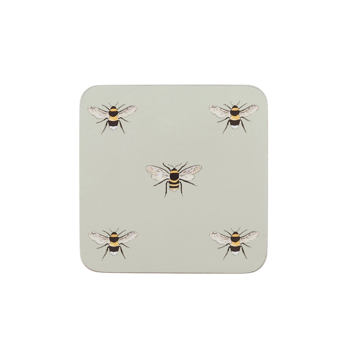 Bees set of 4 coasters from Sophie Allport