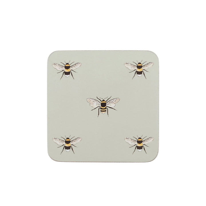 Bees set of 4 coasters from Sophie Allport