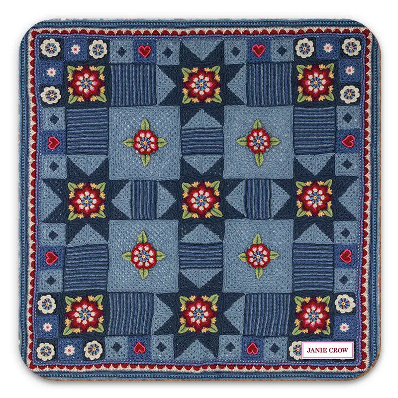 Indigo Dreams Coaster designed by Janie Crow for Emma Ball