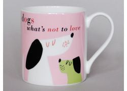 Repeat Repeat's Hound Pink Mug