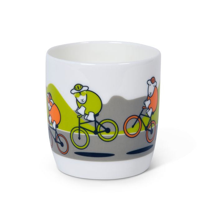 herdy cycling mug. Made in England.