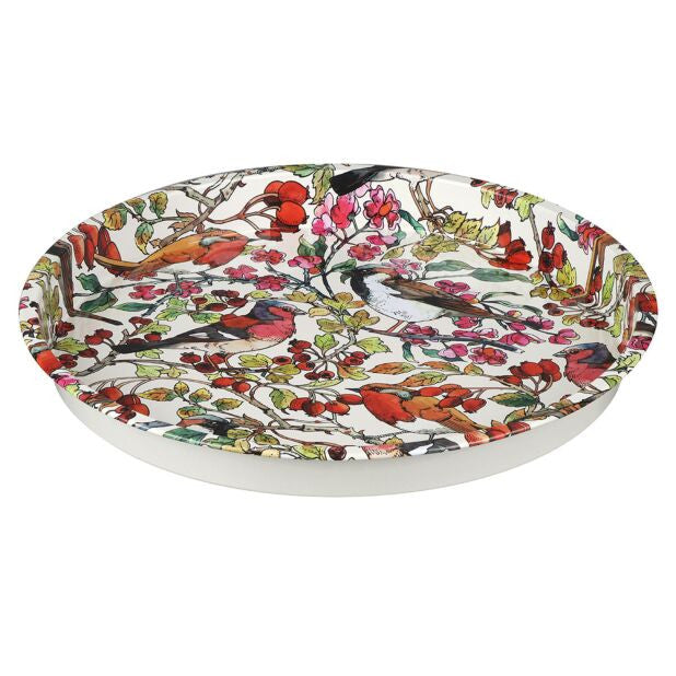 Birds in the Hedgerow Deepwell Tin Tray